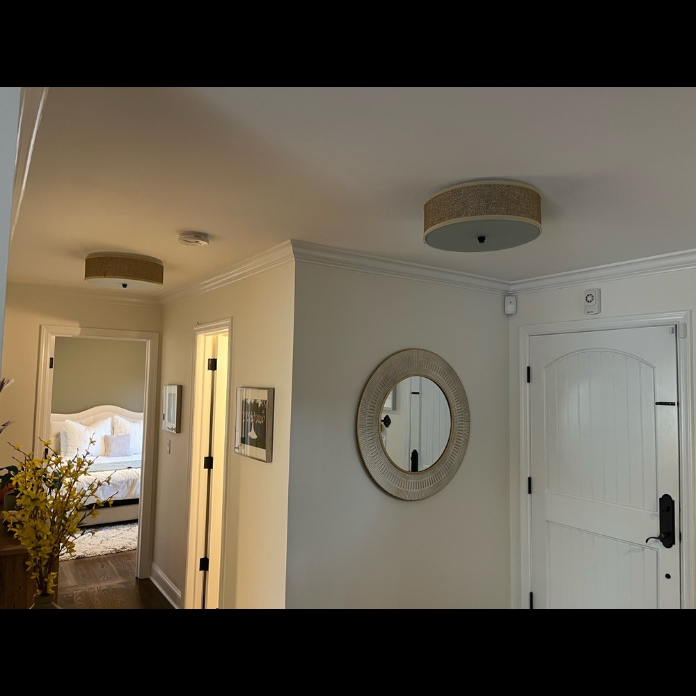 Salguero 3 - Light 17'' Shaded Drum Flush Mount